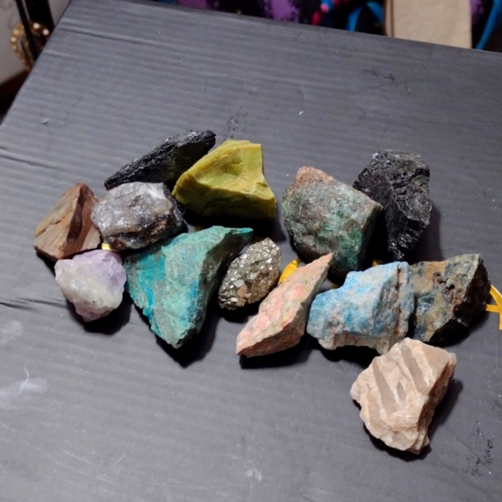 Beautiful healing crystals
